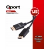 QPORT 1.8metre Q-DP01 DP Kablo