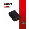 QPORT Q-H2F HDMI-HDMI Adaptör