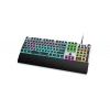 QUADRO Z2000 Kablolu USB RGB Q Trk Gümüş/Siyah Gaming Klavye