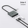 TP-LINK UH3020C USB Type-C 3-Port USB 3.0 + Gigabit Ethernet Adaptörlü Hub