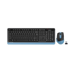 A4TECH FG1035 Kablosuz Q Trk Siyah/Mavi Klavye - Mouse Set