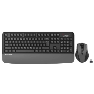 A4TECH FG2500S PLUS Kablosuz Q Trk Gri Klavye - Mouse Set