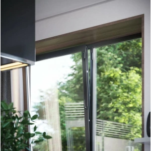 AJAX DoorProtect Plus Kablosuz Şok ve Eğim Sensörlü Kapı Açılma Dedektörü Siyah
