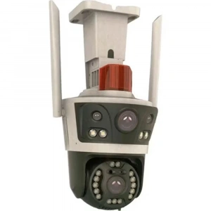 APRONX 2+6MP PT Speed Dome 3.6mm Wıfı Kablosuz IP Kamera APX-WP262