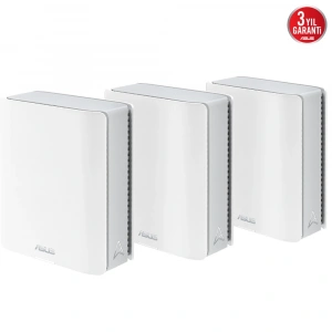 ASUSZENWIFI7 BT10 (W-3-PK) WIFI7 BE18000 Üç Bant Mesh Router 3-set