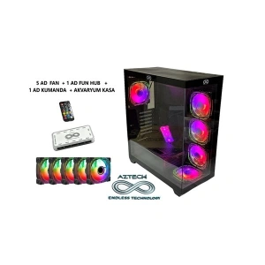 AZTECH AZT101 B Gaming Mid-Tower PC Kasası
