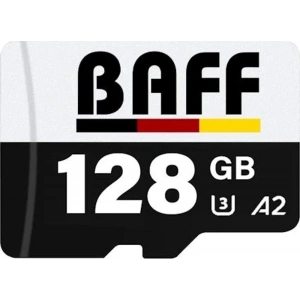 BAFF MicroSD 128GB UHS-I U3 A2 V30 Hafıza Kartı