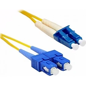 BIFO 50m SM SC-LC 9/125µ LSZH Duplex Zırhlı Fiber Optik Patch Kablo