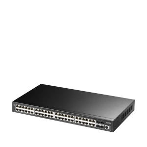 CUDY 48port 4-10GbE SFP Gigabit Layer3 Yönetilebilir Switch GS5048S4