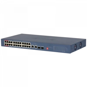 DAHUA 24port CS4226-24ET-240 10/100 2-SFP 240W Cloud PoE Switch