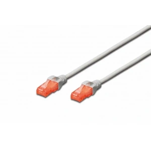 DIGITUS 0.5metre CAT6 Utp DK-1617-005 Gri Patch Kablo (10lu Paket)