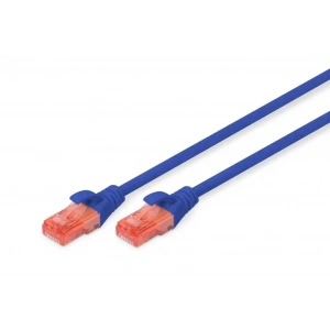 DIGITUS 1metre CAT6 Utp DK-1617-010/B Mavi Patch Kablo (10lu Paket)
