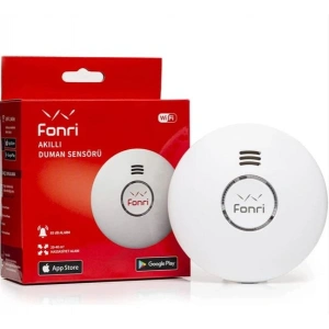 FONRI Wıfı Kablosuz Akıllı Duman Sensörü
