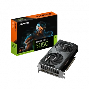 GIGABYTE 8GB RTX5050 WINDFORCE 2 GV-N5050WF2OC-8GD GDDR6 HDMI-DP PCIE 5.0