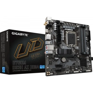 GIGABYTE B760M DS3H AX WIFI6E DDR4 HDMI TYPE-C DP PCIE 4.0 1700p mATX