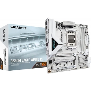 GIGABYTE B850M EAGLE ICE WIFI6E DDR5 HDMI DP-TYPEC PCIE 5.0 AM5 mATX BEYAZ