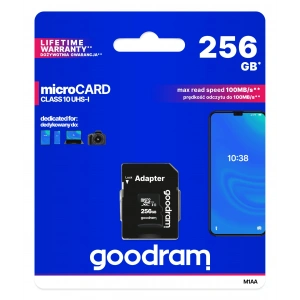 GOODRAM 256GB  M1AA-2560R12 microSD Hafıza Kartı
