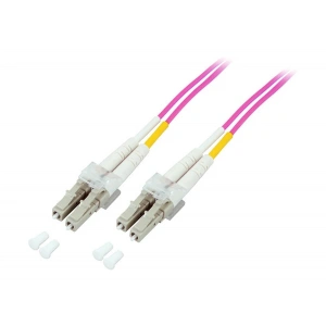 HCS 2m MM LC-LC 50/125µ LSZH Duplex OM4 Fiber Optik Patch Kablo