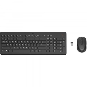 HP 330 Kablosuz Klasik Klavye ve Mouse Seti Siyah - 2V9E6AA