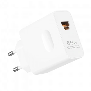 HUAWEI 66W USB+TYPE C Şarj Adaptörü Beyaz JELLY-A061