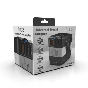 INCA IPW-45SA UNIVERSAL Seyehat Adaptörü