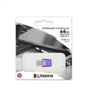 KINGSTON 256GB TypeC microDUO 3.0 Usb Bellek DTDUO3CG3/256GB