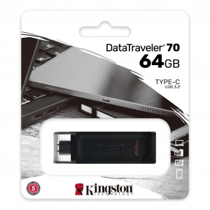 KINGSTON 64GB DT70/64GB TYPEC Usb 3.2 Bellek
