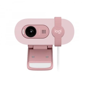 LOGITECH BRIO 100 1080p Dahili Mikrofonlu Webcam Pembe 960-001623