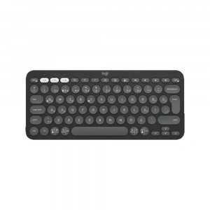 LOGITECH Pebble Keys 2 K380s Bluetooth Q Trk Siyah Klavye (920-011860)