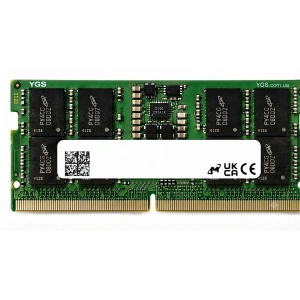 MICRON 32GB DDR5 5600Mhz CL45 NOTEBOOK RAM VALUE MTC16C2085S1SC56BD1