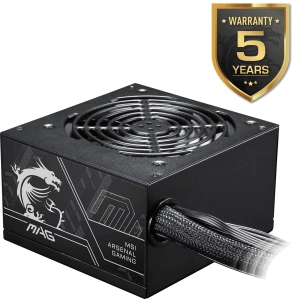 MSI 750w 80+ Bronze MAG A750BN PCIE5 II Power Supply