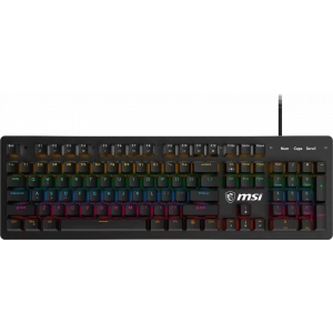 MSI GK300 Kablolu RGB Siyah Gaming Klavye