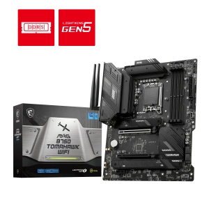 MSI MAG B760 TOMAHAWK WIFI6E DDR5 HDMI-DP TYPEC PCIE 4.0 1700p ATX
