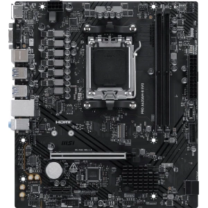 MSI PRO A620AM-B EVO DDR5 HDMI PCIE 4.0 AM5 mATX