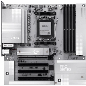 MSI PRO B850M-A WIFI7 PZ DDR5 HDMI-DP TYPEC PCIE 5.0 AM5 mATX BEYAZ