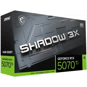 MSI RTX5070TI 16GB SHADOW 3X OC 16G GDDR7 256bit HDMI DP PCIe 5.0