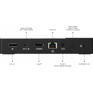 MSI USB-C Docking Station Gen 2 100W PD Triple 4K HDMI DP Gigabit LAN Dock