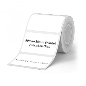 NIIMBOT T50x30mm 230 Adet Beyaz Etiket (B1,B21S,B3S)