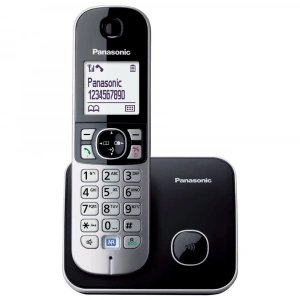PANASONIC KX-TG6811 Kablosuz LCD Ekranlı Telefon Siyah