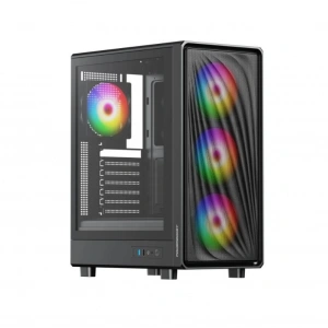 POWERBOOST 650W 80+ BRONZE PBA5065B-650W Gaming Mid-Tower PC Kasası