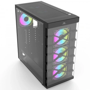 POWERBOOST PB-GR222BB 7-RGB Fanlı Gaming Mid-Tower PC Kasası
