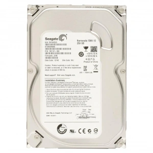 SEAGATE 250GB 3.5 BARRACUDA ST250DM000 7200 RPM 16MB SATA-3 PC Diski