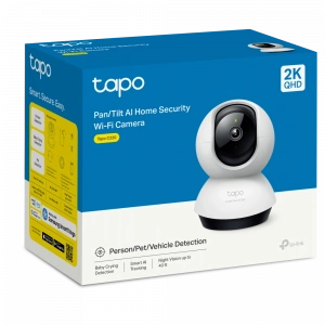 TP-LINK 4MP 4mm Wıfı Kablosuz Pan-Tilt IP Kamera TAPOC220