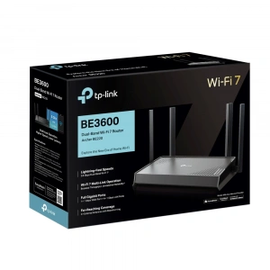 TP-LINK ARCHER BE220 WIFI7 BE3600 Ev Ofis Tipi Router