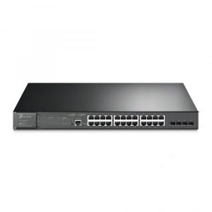 TP-LINK OMADA 24port 384w PoE+ 4xSFP GIGABIT  Yönetilebilir Switch TL-SG3428MP