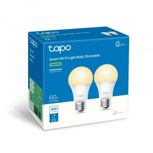 TP-LINK Tapo L510E Akıllı Wi-Fi Ampul 2li Paket - E27 8.7W 60W