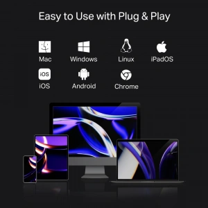 TP-LINK UH7021C USB-C 7port Hub 4K60Hz 100W PD SD