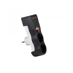 TUNÇMATİK POWERSURGE TSK19022 PLUG-1050 2li Siyah Priz