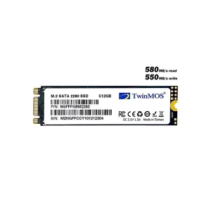 TWINMOS 512GB NGFFFGBM2280 580- 550MB/s M2 Sata Disk