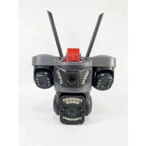 VIVA 4MP 4Lens PT Speed Dome 4G Solar Kamera SIM-864